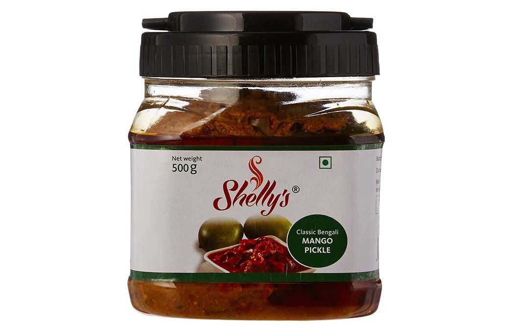 Shelly's Classic Bengali Mango Pickle   Glass Jar  500 grams